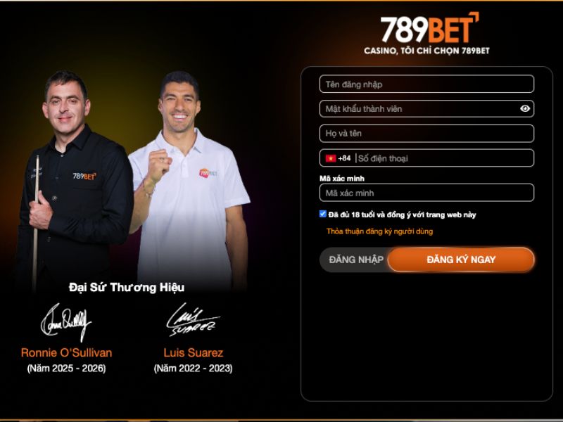 Quy trình các bước đăng ký 789BET trên các thiết bị khác nhau